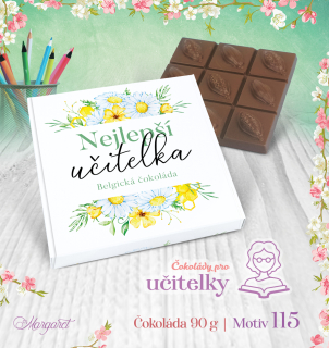 Belgická čokoláda 90 g | Motiv 115